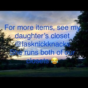 More items in my daughter’s closet!